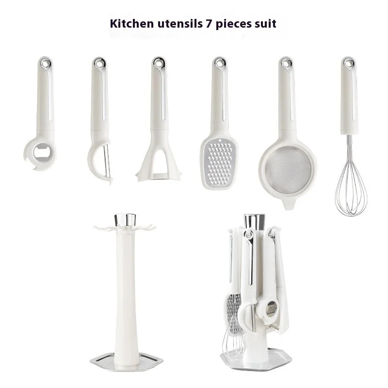 7-Piece Stainless Steel Kitchen Tool Set | Best Seller