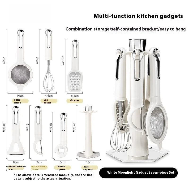 7-Piece Stainless Steel Kitchen Tool Set | Best Seller