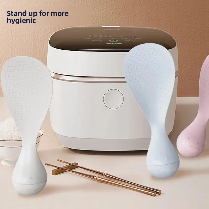 Self-Standing Food Grade Rice Spoon – Non-Stick, Hygienic & Effortlessly Clean