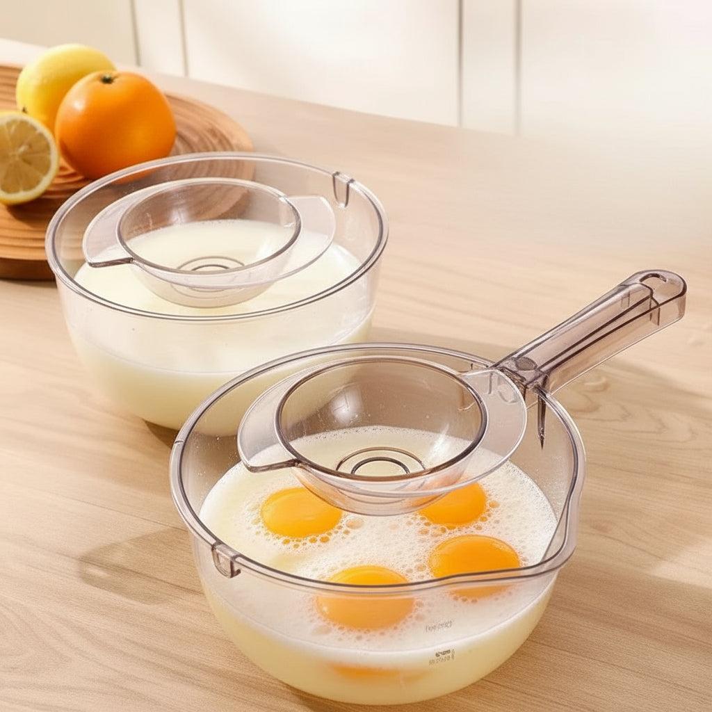 Creative 2-in-1 Draining Basket with Pour Spout