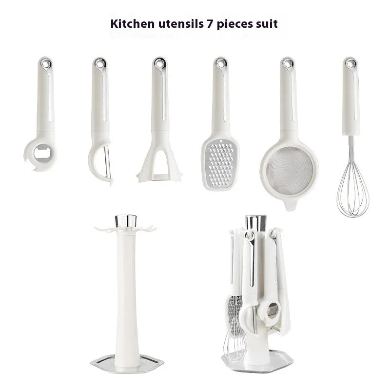 7-Piece Stainless Steel Kitchen Tool Set | Best Seller