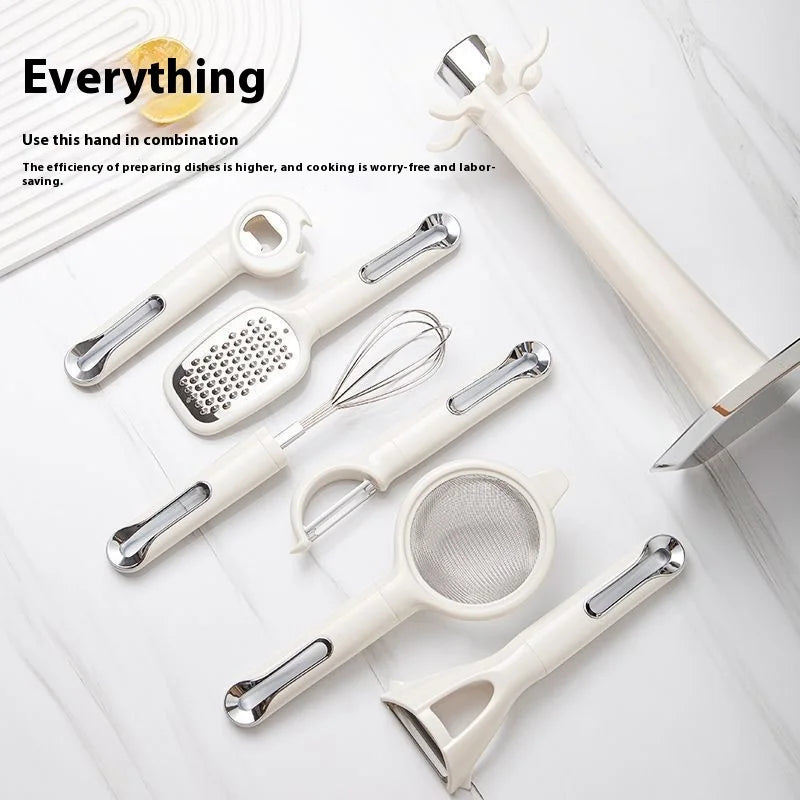 7-Piece Stainless Steel Kitchen Tool Set | Best Seller