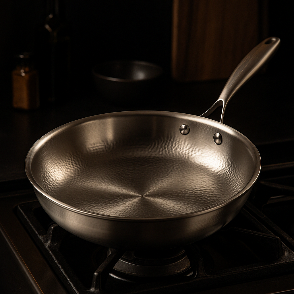 No Toxic Titanium Hammered Pan Pro