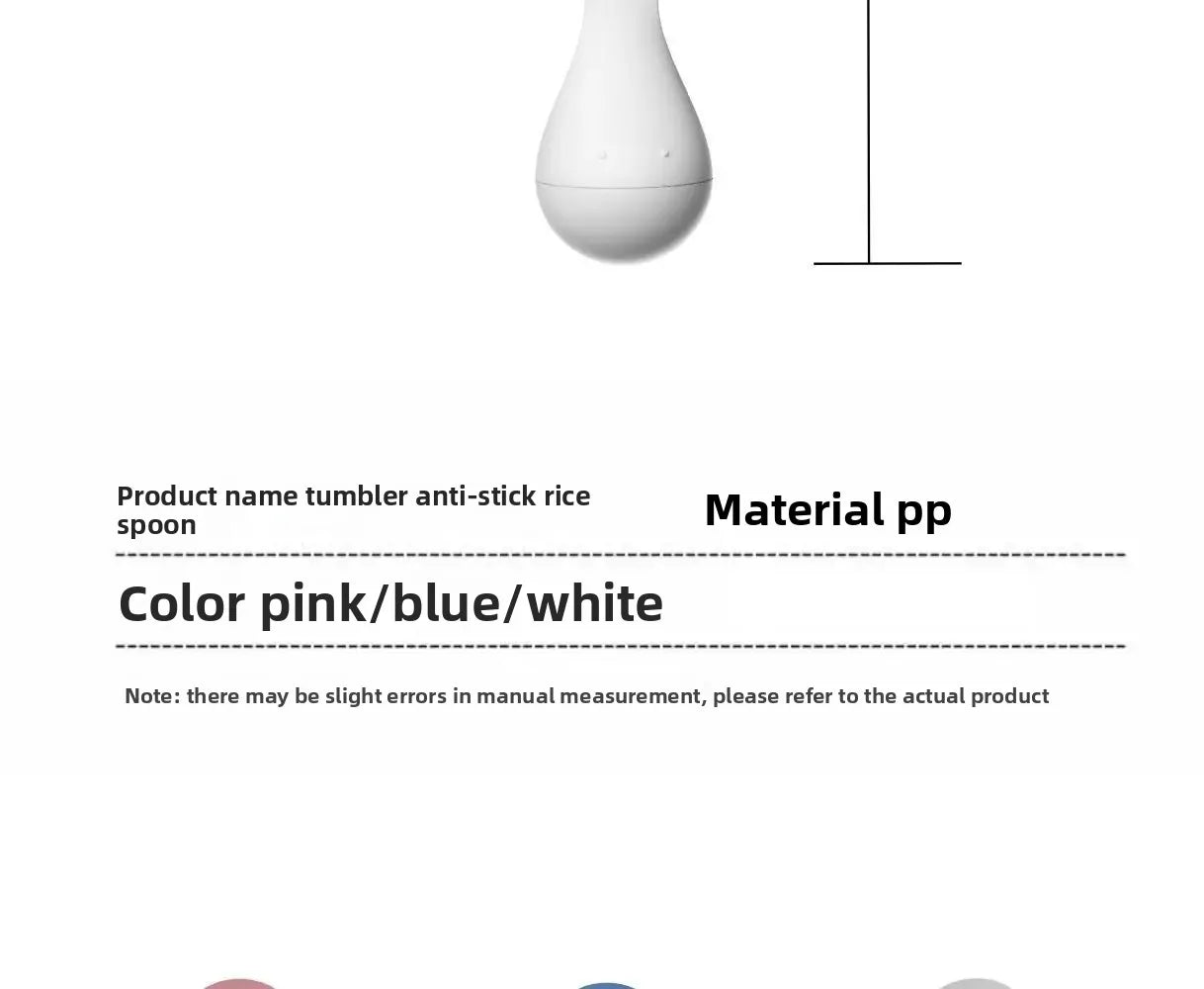 Self-Standing Food Grade Rice Spoon – Non-Stick, Hygienic &amp; Effortlessly Clean