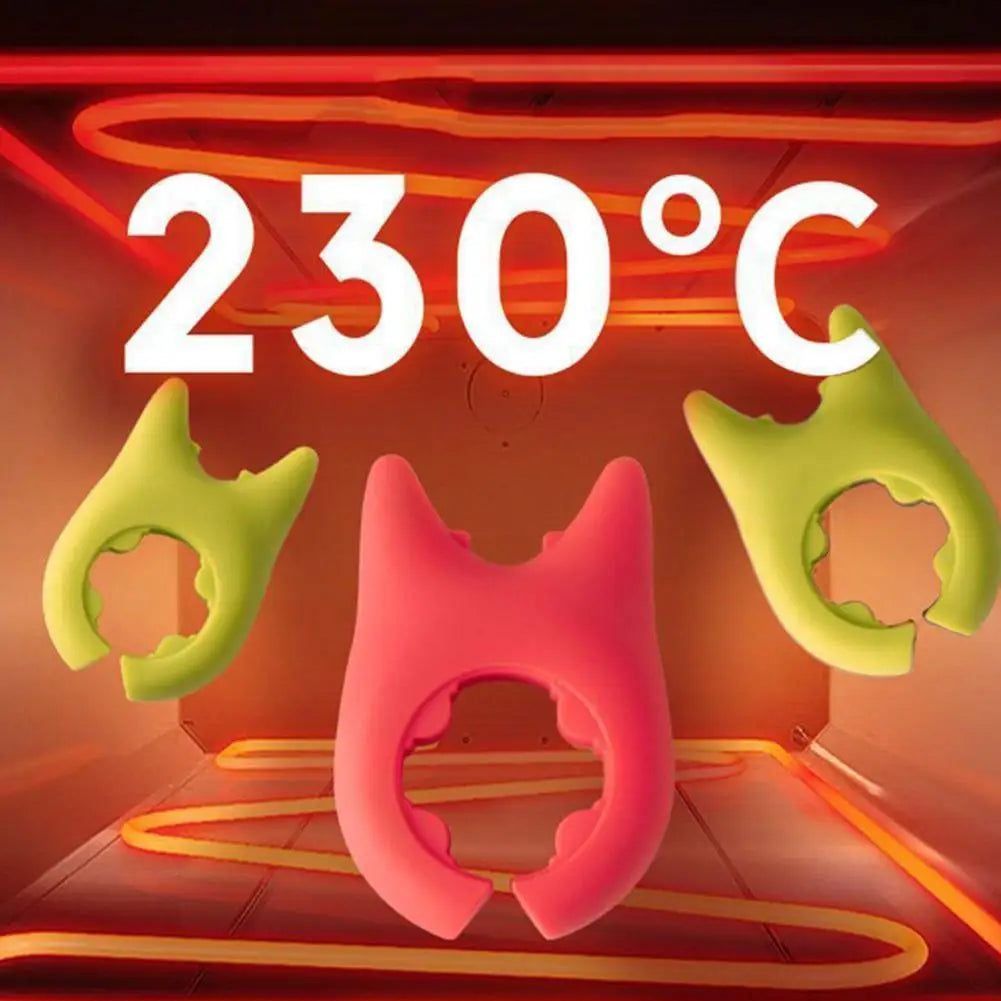 Portable Silicone Anti-Overflow Pot Lid & Clip-On Spoon Holder