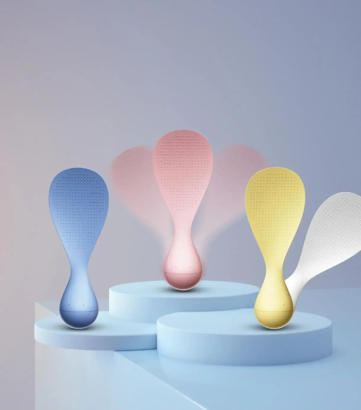 Self-Standing Food Grade Rice Spoon – Non-Stick, Hygienic &amp; Effortlessly Clean