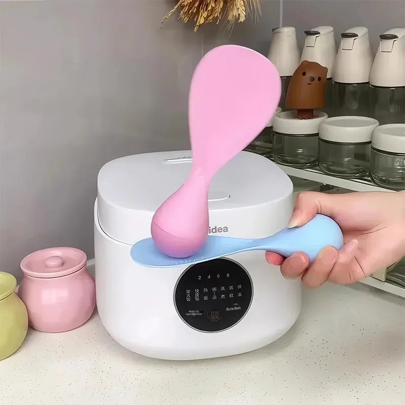 Self-Standing Food Grade Rice Spoon – Non-Stick, Hygienic &amp; Effortlessly Clean